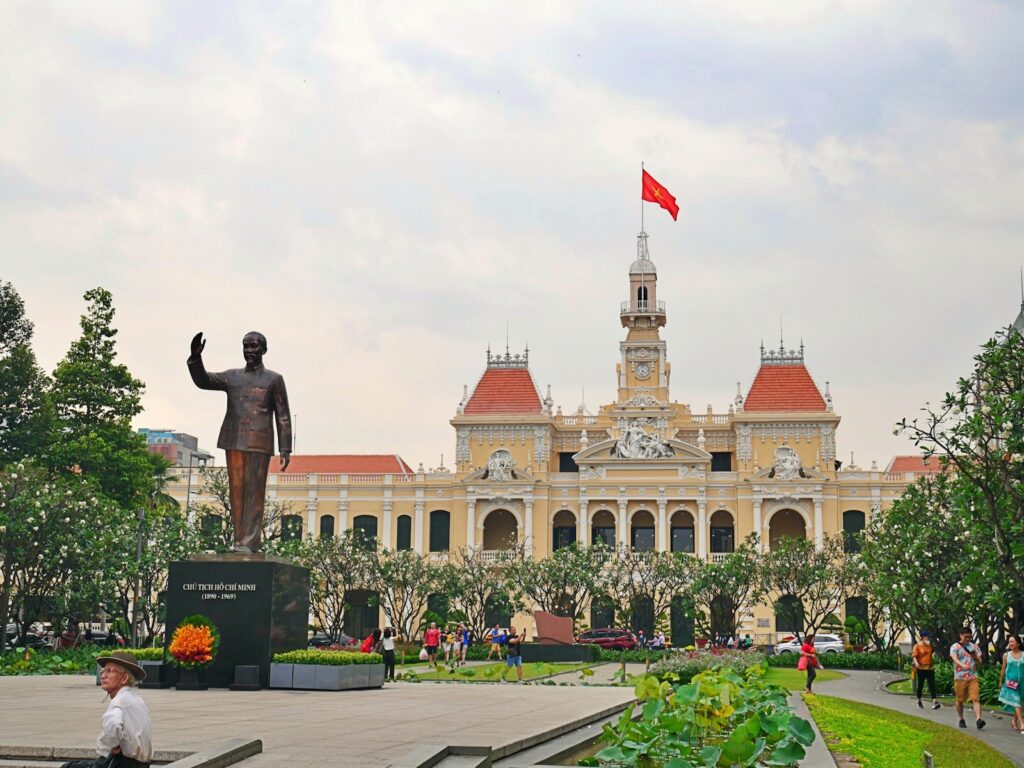 Ho Chi Minh Arrival